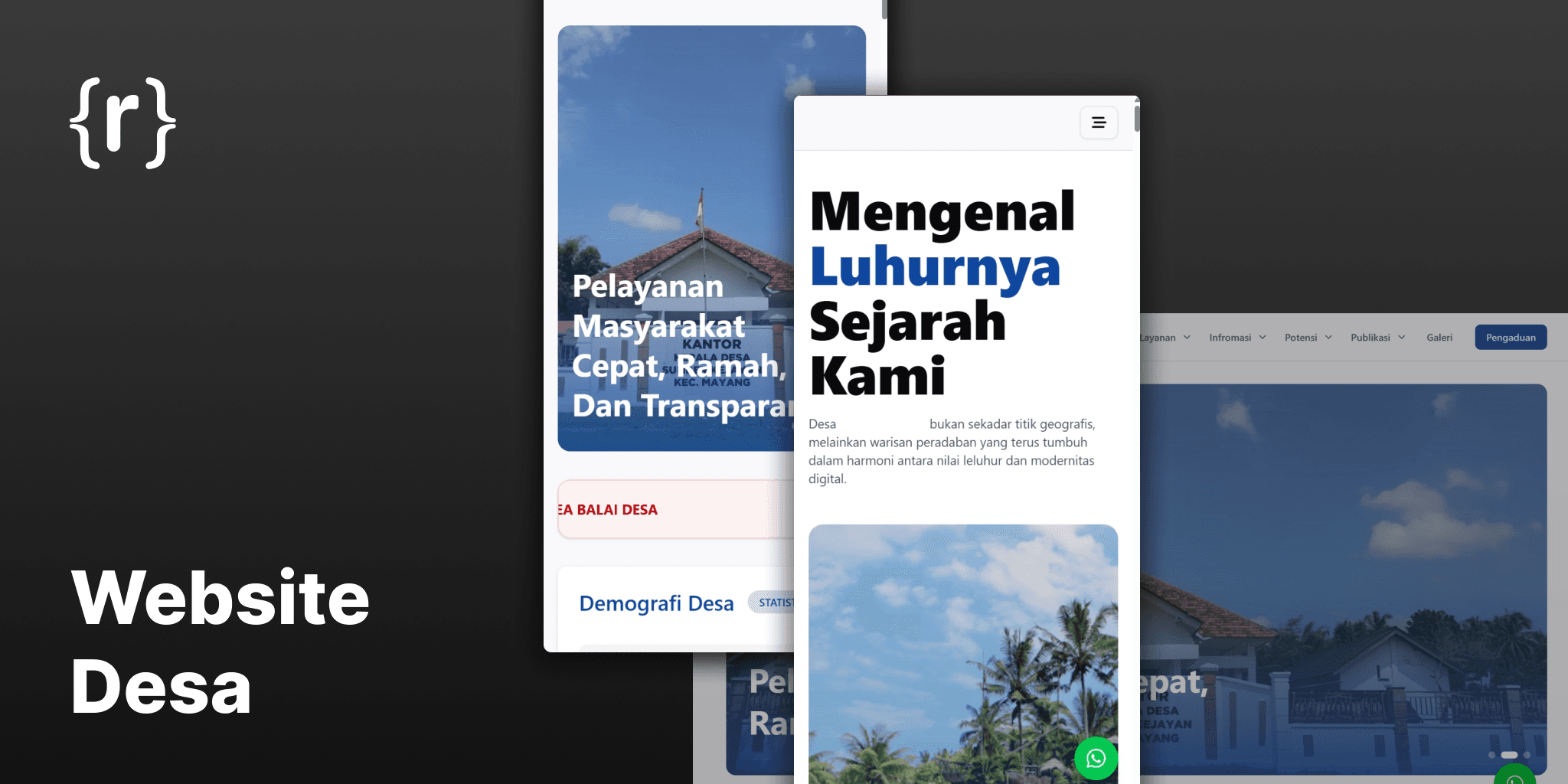 Website Profil Desa project screenshot